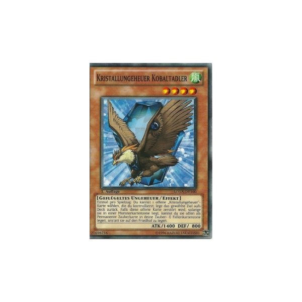 Kristallungeheuer Kobaltadler LCGX-DE160