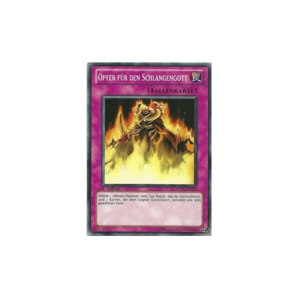 Opfer f&uuml;r den Schlangengott LCGX-DE221