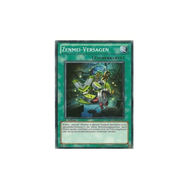 Zenmei-Versagen PHSW-DE055