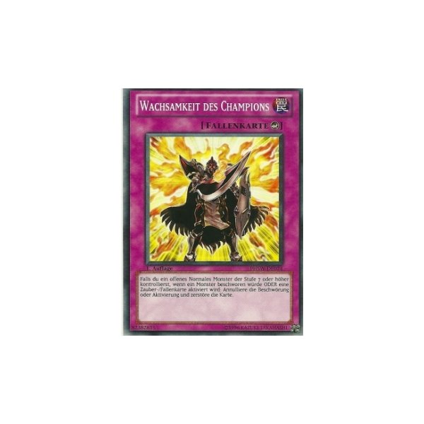 Wachsamkeit Des Champions PHSW-DE074