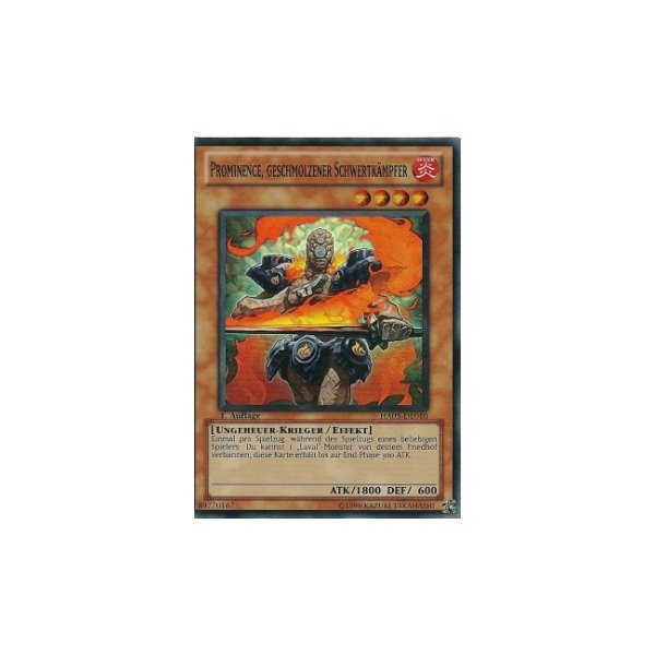 Prominence, geschmolzener Schwertk&auml;mpfer HA05-DE010