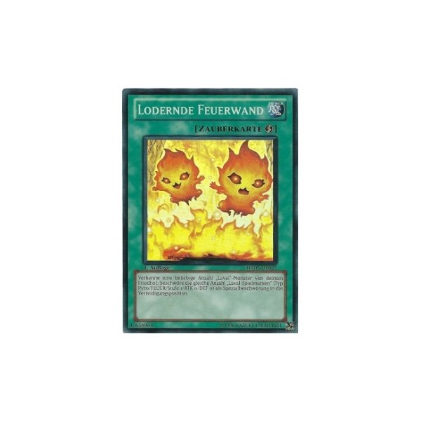 Lodernde Feuerwand HA05-DE027