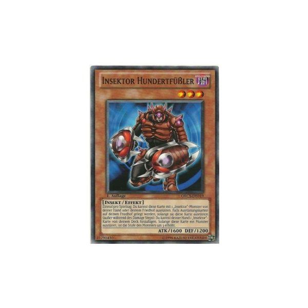 Insektor Hundertf&uuml;&szlig;ler ORCS-DE019