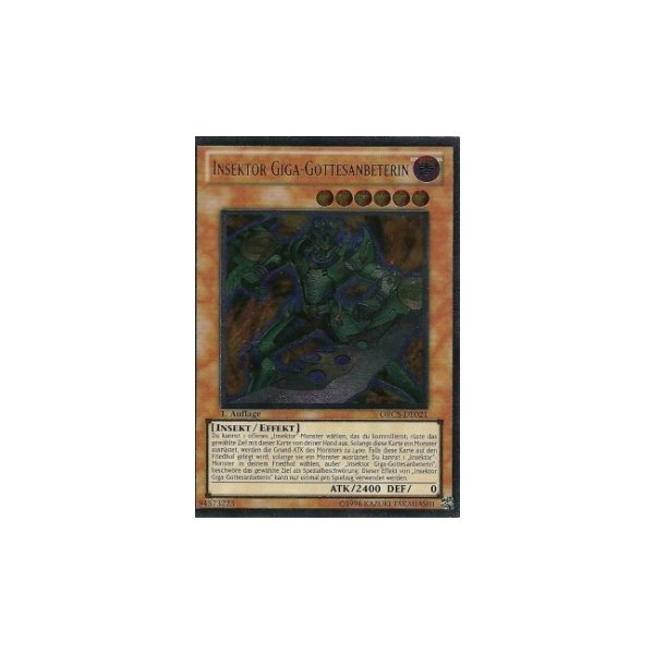 Insektor Giga-Gottesanbeterin (Ultimate Rare) ORCS-DE021umr