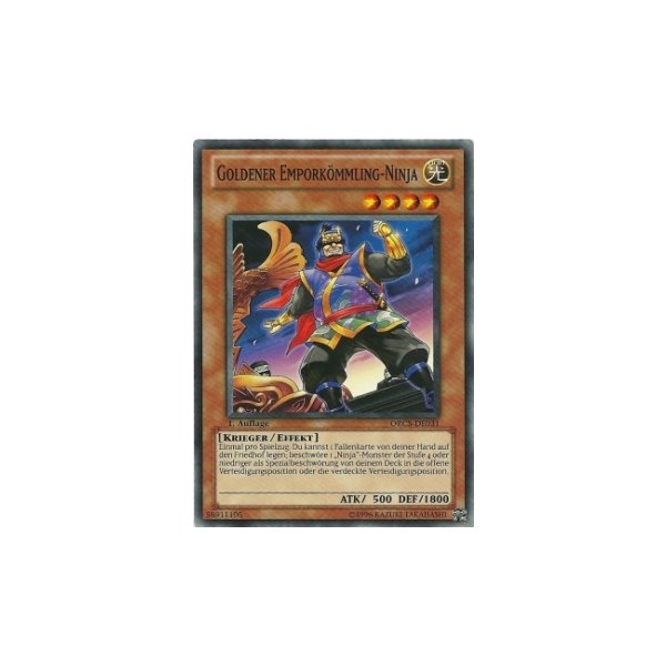 Goldener Empork&ouml;mmling-Ninja ORCS-DE031