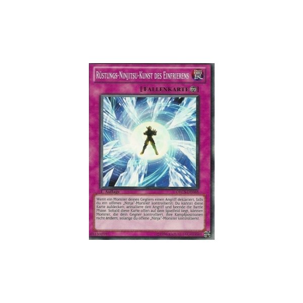 R&uuml;stungs-Ninjitsu-Kunst Des Einfrierens ORCS-DE068