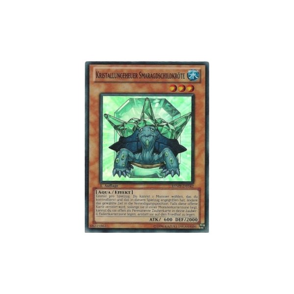 Kristallungeheuer Smaragdschildkr&ouml;te RYMP-DE042