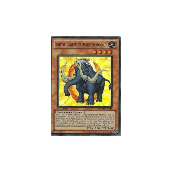 Kristallungeheuer Bernsteinmammut RYMP-DE044
