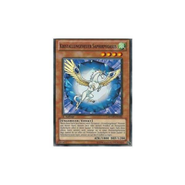 Kristallungeheuer Saphirpegasus RYMP-DE046