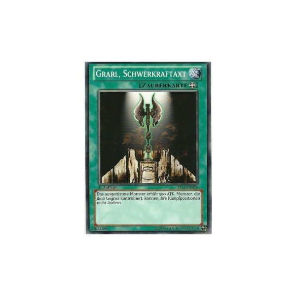 Grarl, Schwerkraftaxt YS12-DE026
