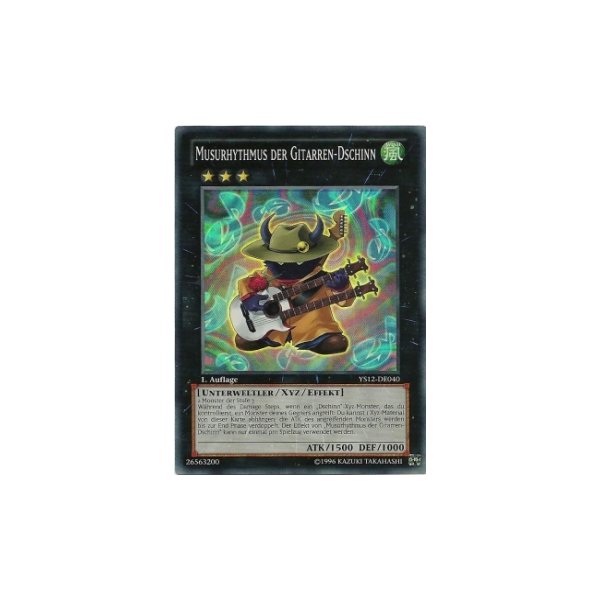 Musurhythmus der Gitarren-Dschinn YS12-DE040