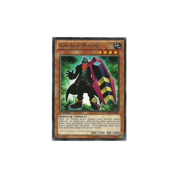 Gagaga-Wache GAOV-DE005