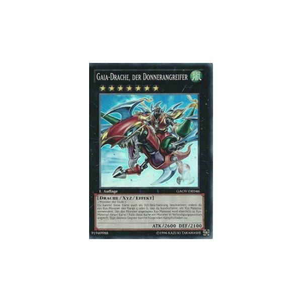 Gaia-Drache, der Donnerangreifer GAOV-DE046