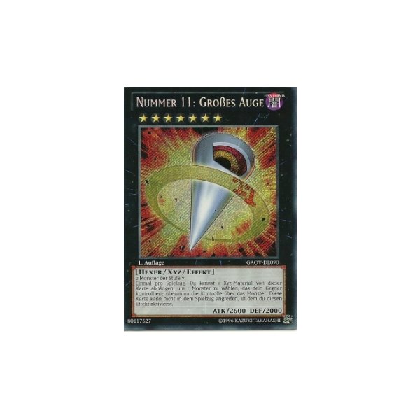 Nummer 11: Gro&szlig;es Auge GAOV-DE090