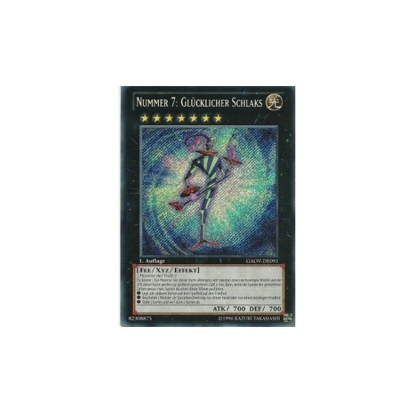 Nummer 7: Gl&uuml;cklicher Schlaks GAOV-DE091