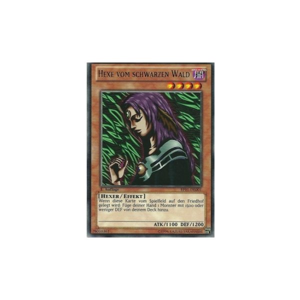 Hexe vom schwarzen Wald STARFOIL BP01-DE001