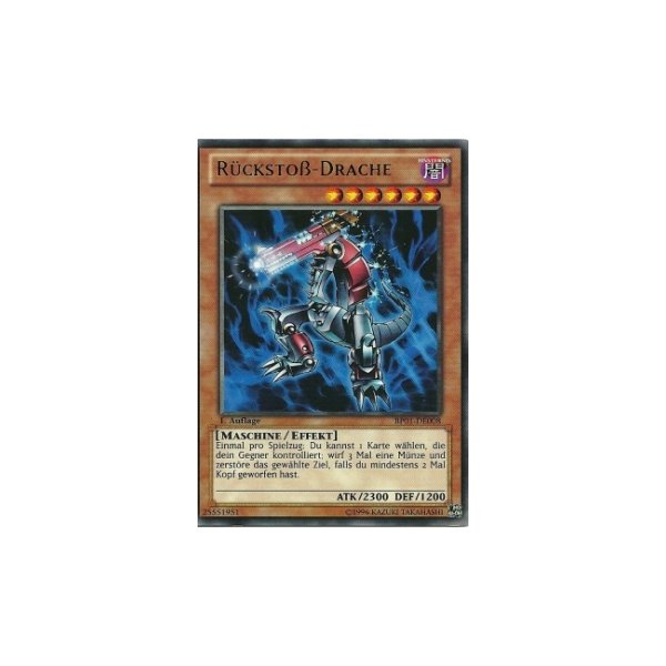 R&uuml;cksto&szlig;-Drache STARFOIL BP01-DE008