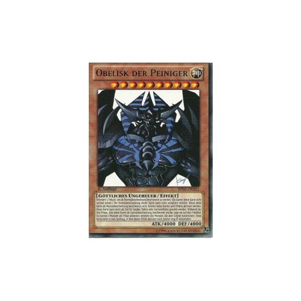 Obelisk der Peiniger STARFOIL BP01-DE021