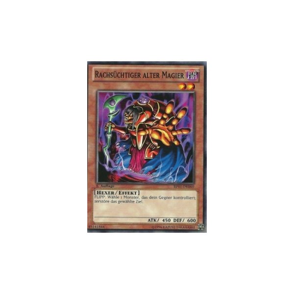 Rachs&uuml;chtiger alter Magier STARFOIL BP01-DE060