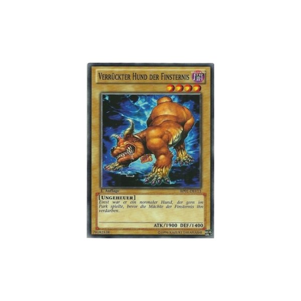 Verr&uuml;ckter Hund der Finsternis STARFOIL BP01-DE113