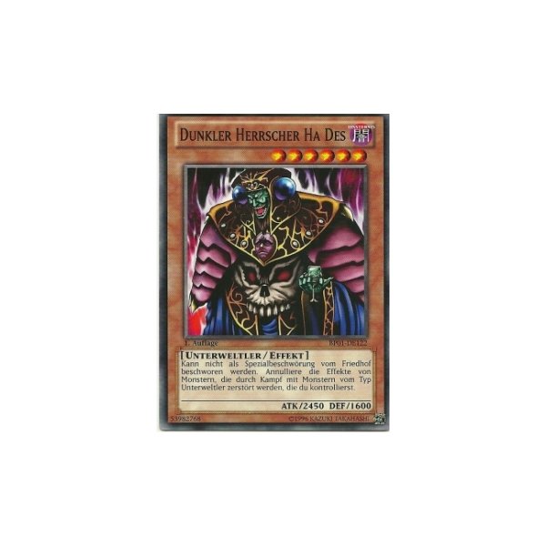 Dunkler Herrscher Ha Des STARFOIL BP01-DE122