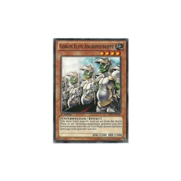 Goblin Elite Angriffstrupp STARFOIL BP01-DE140
