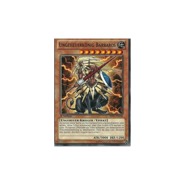 Ungeheuerk&ouml;nig Barbaros STARFOIL BP01-DE148