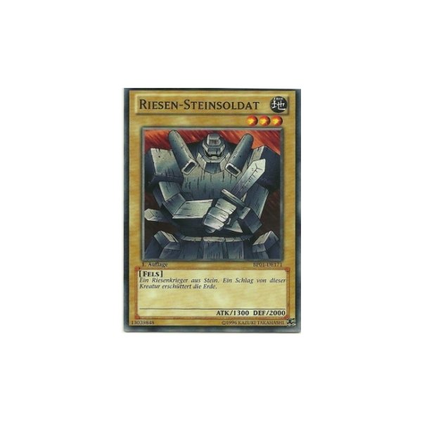 Riesen-Steinsoldat STARFOIL BP01-DE171