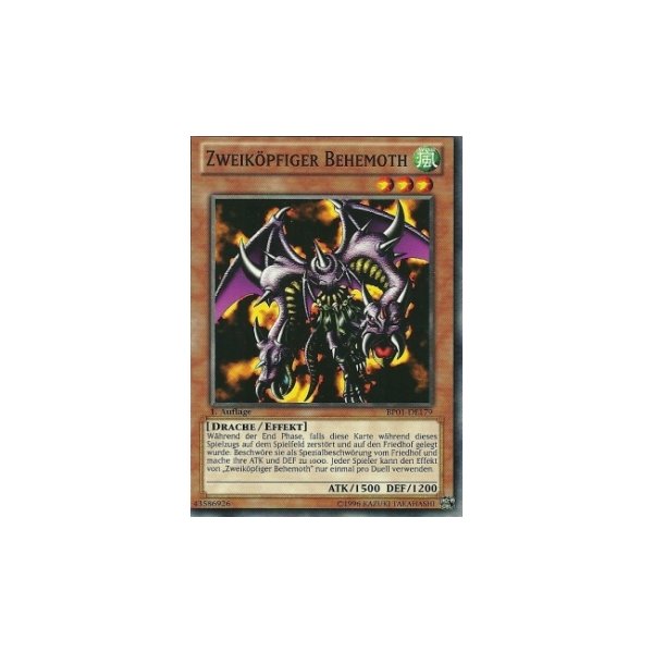 Zweik&ouml;pfiger Behemoth STARFOIL BP01-DE179