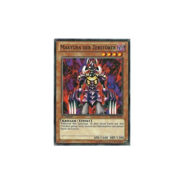 Makyura der Zerst&ouml;rer STARFOIL BP01-DE180