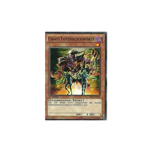 Chaos Totenbeschw&ouml;rer STARFOIL BP01-DE183