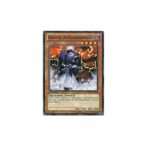 Dekoichi, die Kampfdampflok STARFOIL BP01-DE189