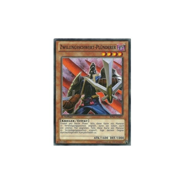 Zwillingsschwert-Pl&uuml;nderer STARFOIL BP01-DE207