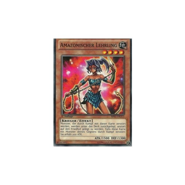 Amazonischer Lehrling STARFOIL BP01-DE213