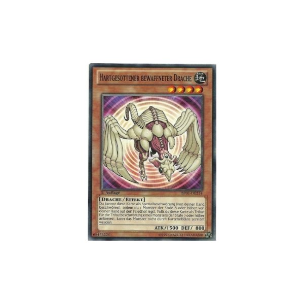 Hartgesottener bewaffneter Drache STARFOIL BP01-DE214