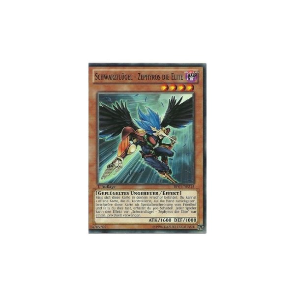 Schwarzfl&uuml;gel - Zephyros die Elite STARFOIL BP01-DE215