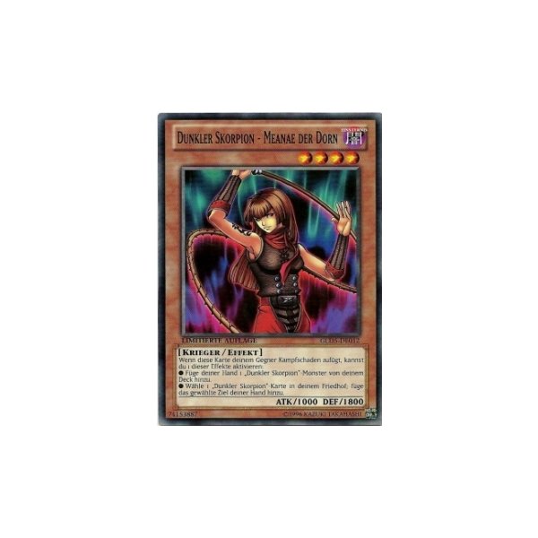 Dunkler Skorpion - Meanae der Dorn GLD5-DE012