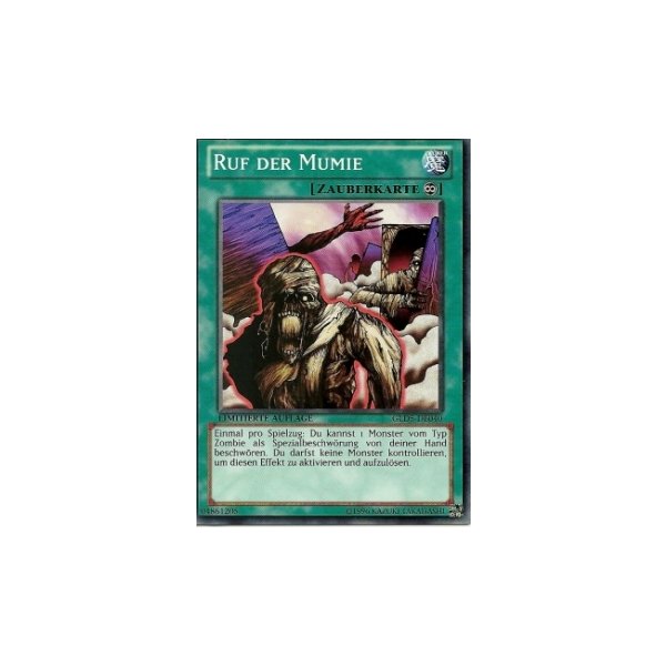 Ruf der Mumie GLD5-DE040