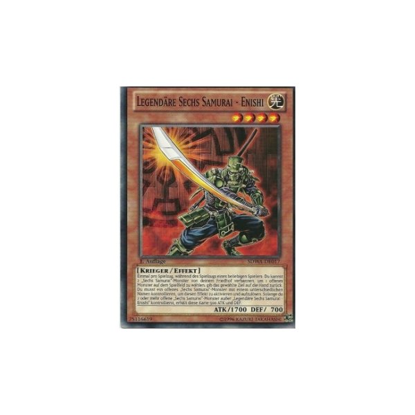 Legend&auml;re Sechs Samurai - Enishi SDWA-DE017