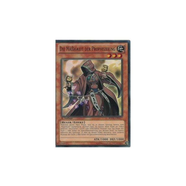 Die M&auml;&szlig;igkeit der Prophezeiung REDU-DE017
