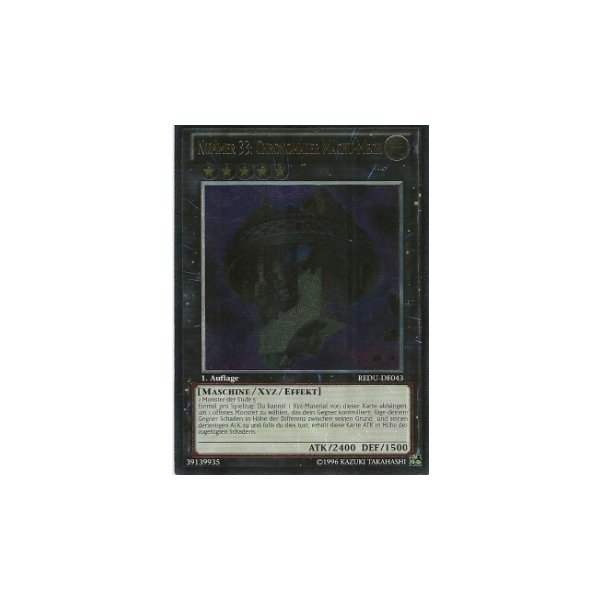 Nummer 33: Chronomaler Machu-Mech (Ultimate Rare) REDU-DE043umr