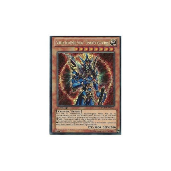 Schwarz Gl&auml;nzender Soldat - Gesandter des Anfangs LCYW-DE025