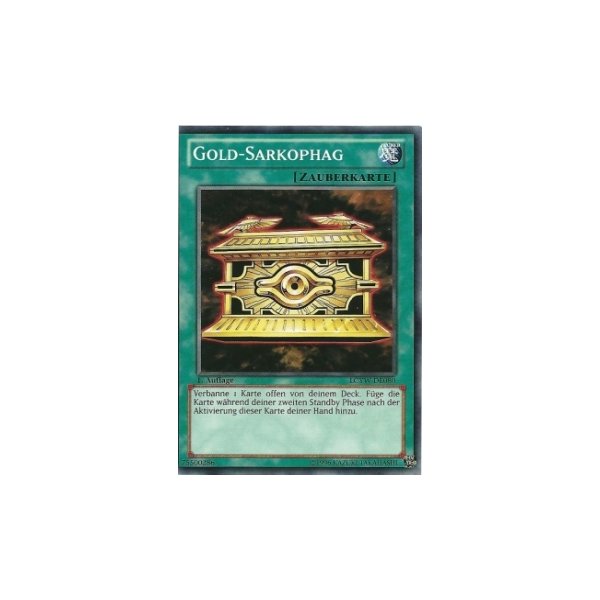 Gold-Sarkophag LCYW-DE080