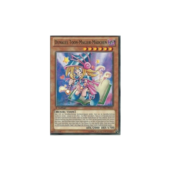 Dunkles Toon-Magier-M&auml;dchen LCYW-DE111