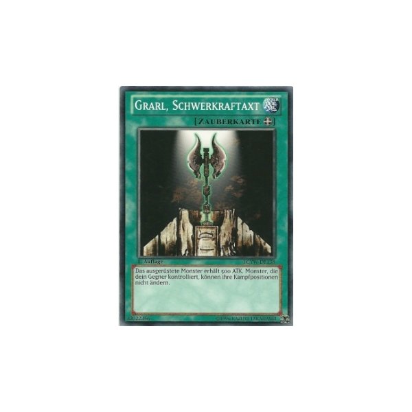 Grarl, Schwerkraftaxt LCYW-DE138