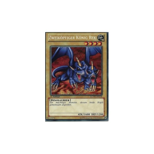 Zweik&ouml;pfiger K&ouml;nig Rex LCYW-DE158