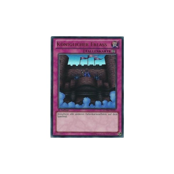 K&ouml;niglicher Erlass LCYW-DE182