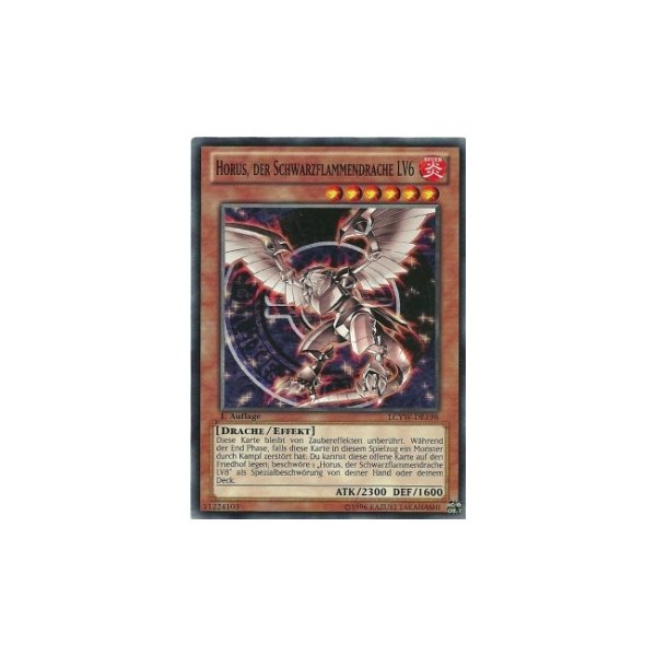 Horus, der Schwarzflammendrache LV6 LCYW-DE198