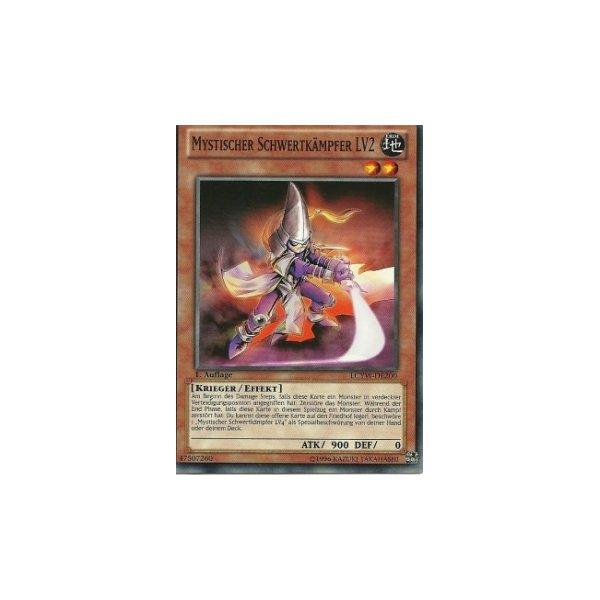 Mystischer Schwertk&auml;mpfer LV2 LCYW-DE200