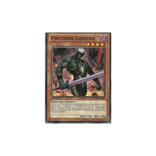 Finsterer Grepher LCYW-DE208